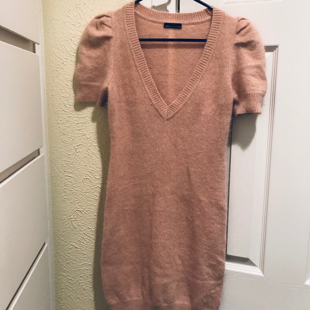 Angora sweater dress from Victoria Secret.